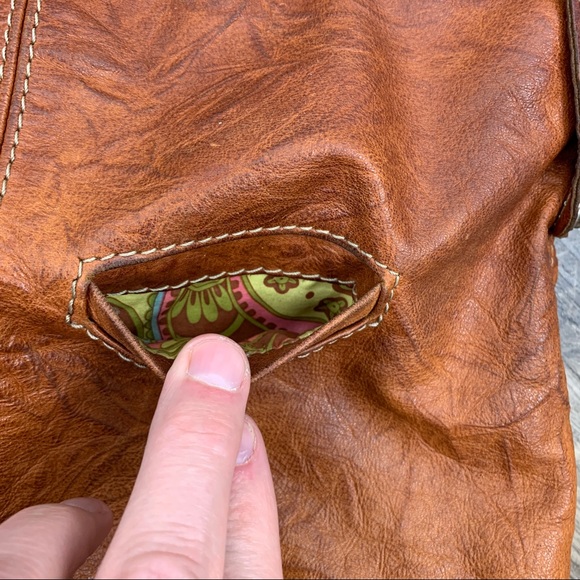 B Makowsky Genuine Leather Shoulder Bag - Picture 10 of 12